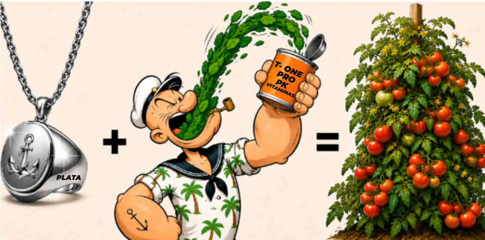 T-One Pro Plata + PK 52-34: más floración y producción
